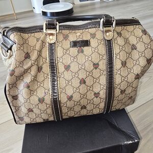Gucci Monogram Canvas Bag